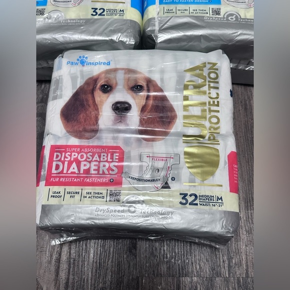 Disposable Male Dog Diapers - Picture 2 of 3
